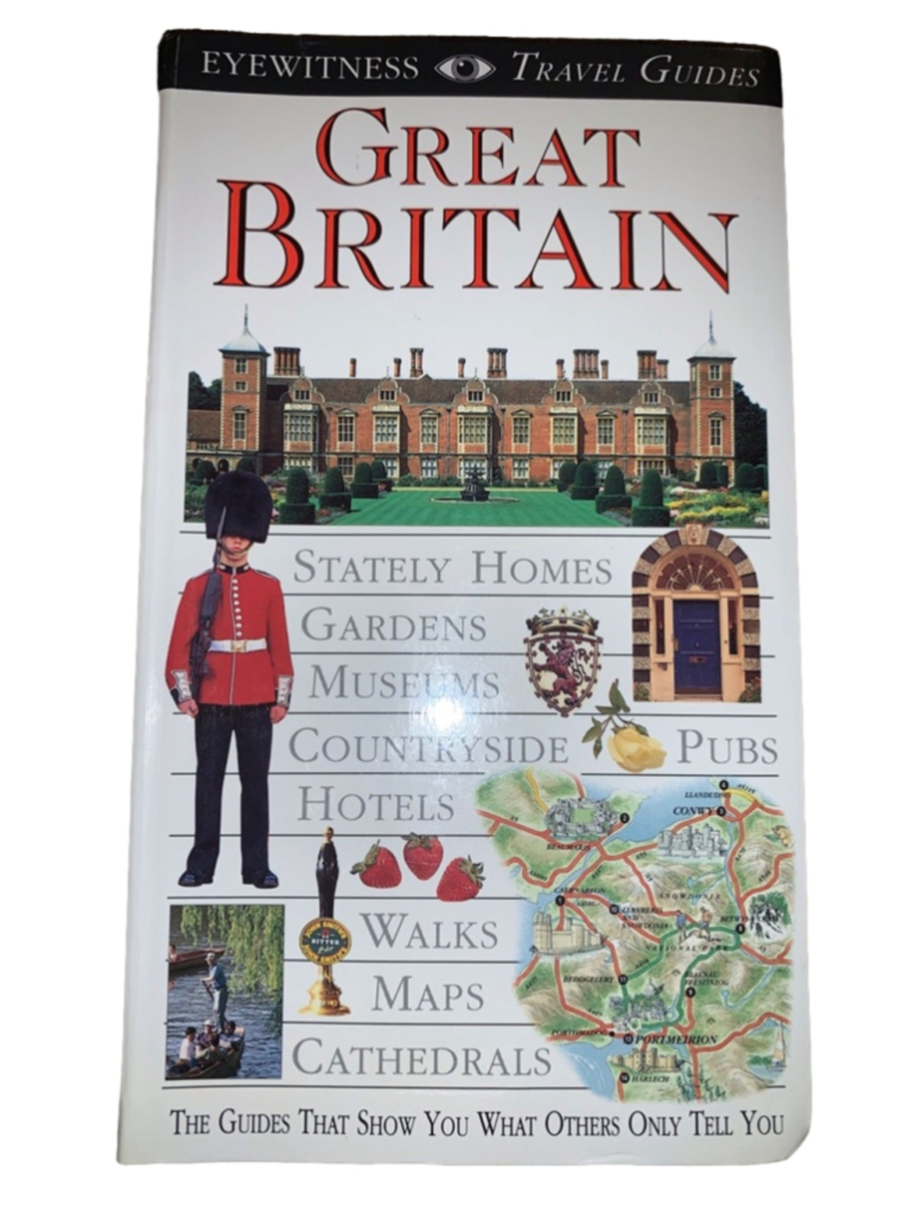 Dorling Kindersley Great Britain Travel Guide Book One Size White Red